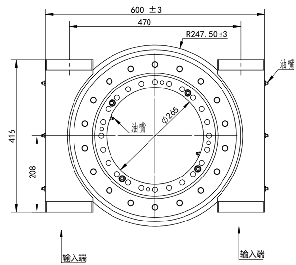 WZ-0343-2双蜗杆回转驱动图纸