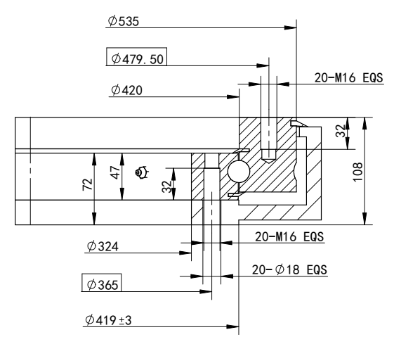 WZ-0419-2双蜗杆回转驱动图纸